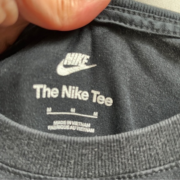 Nike Men's Black Logo Graphic T-Shirt Sz M - Picture 4 of 6